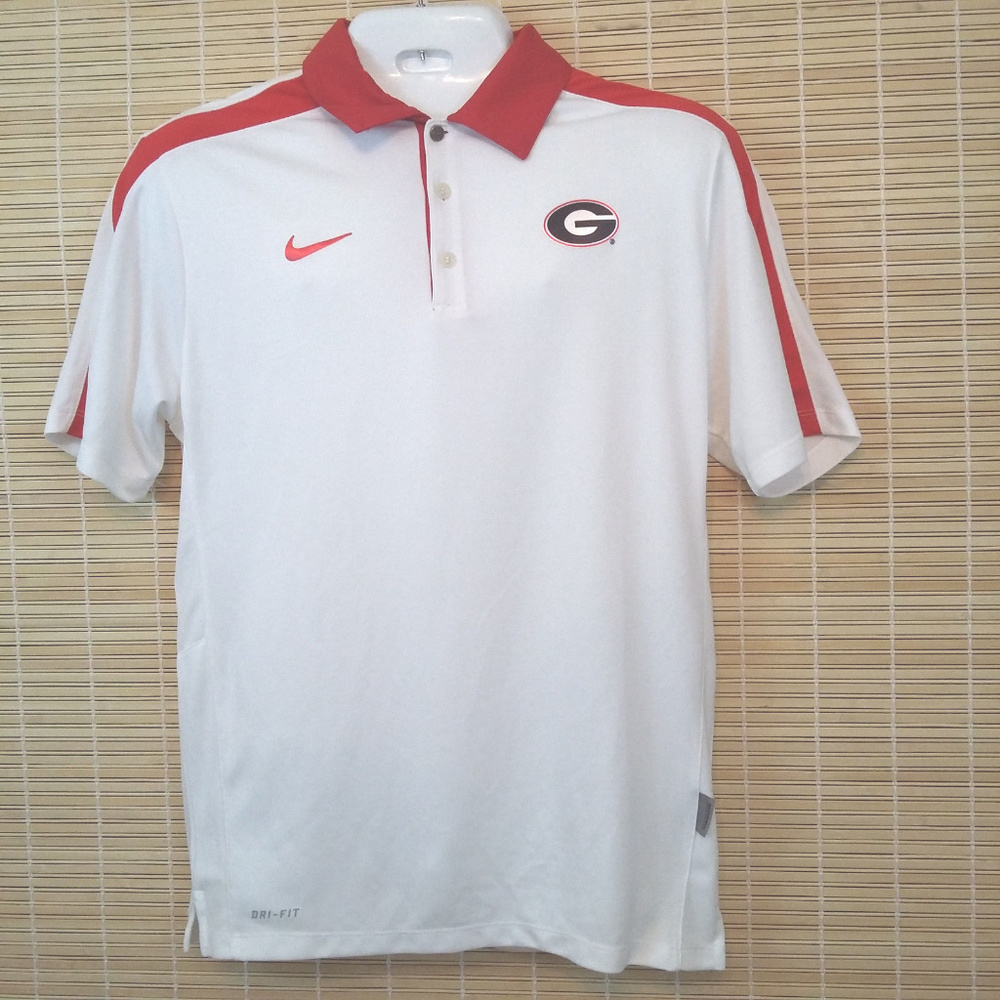 Nike Dri Fit White S Men's Golf Tennis Polo Shirt